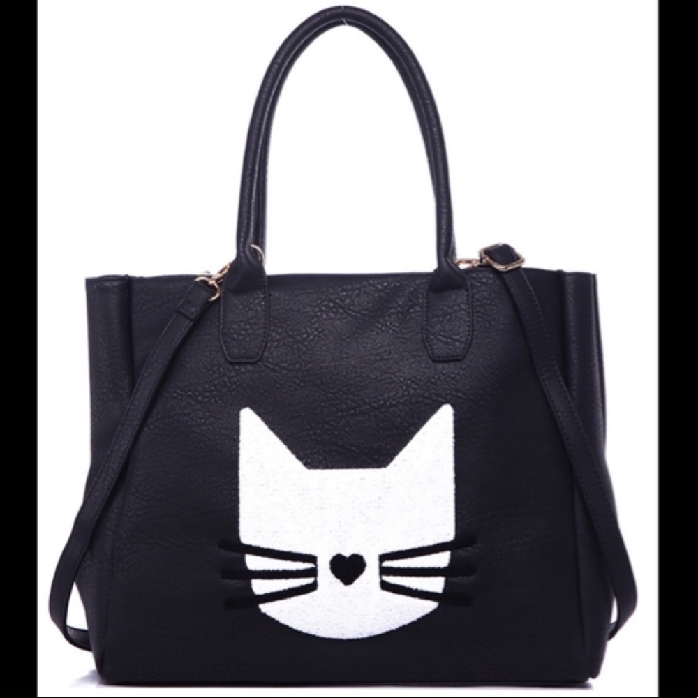 Pink Haley || B & W Oversized ๐ฑ Tote || Host Pick - Picture 2 of 2